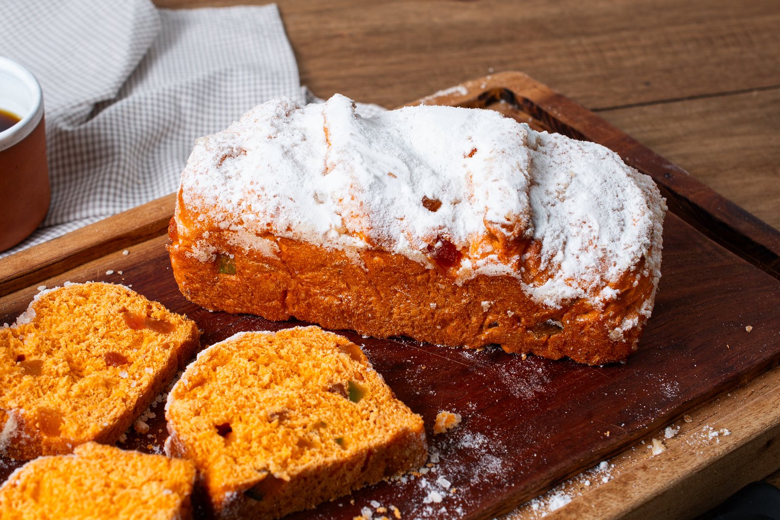 Pão Doce de Laranja - foto cortada