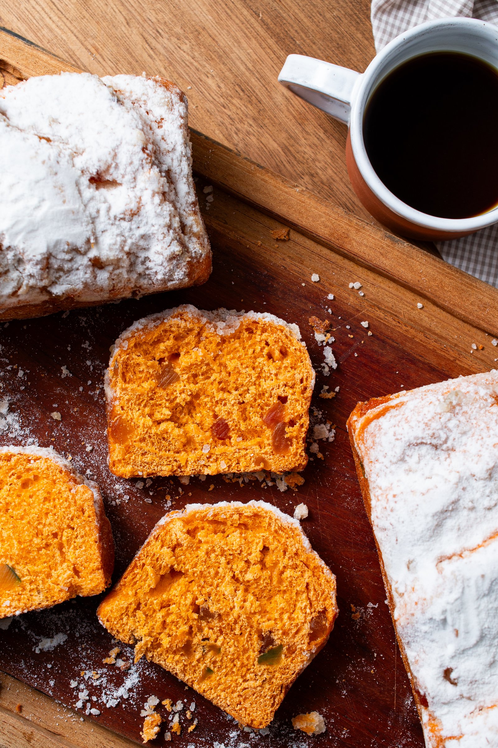 Pão Doce de Laranja - foto inteira
